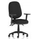 Eclipse 3 Lever Fabric Operator Chair